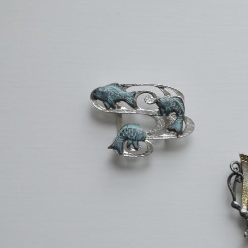 フレームサラサ（ブルー） 59kimono 2023 | きもの葛西屋