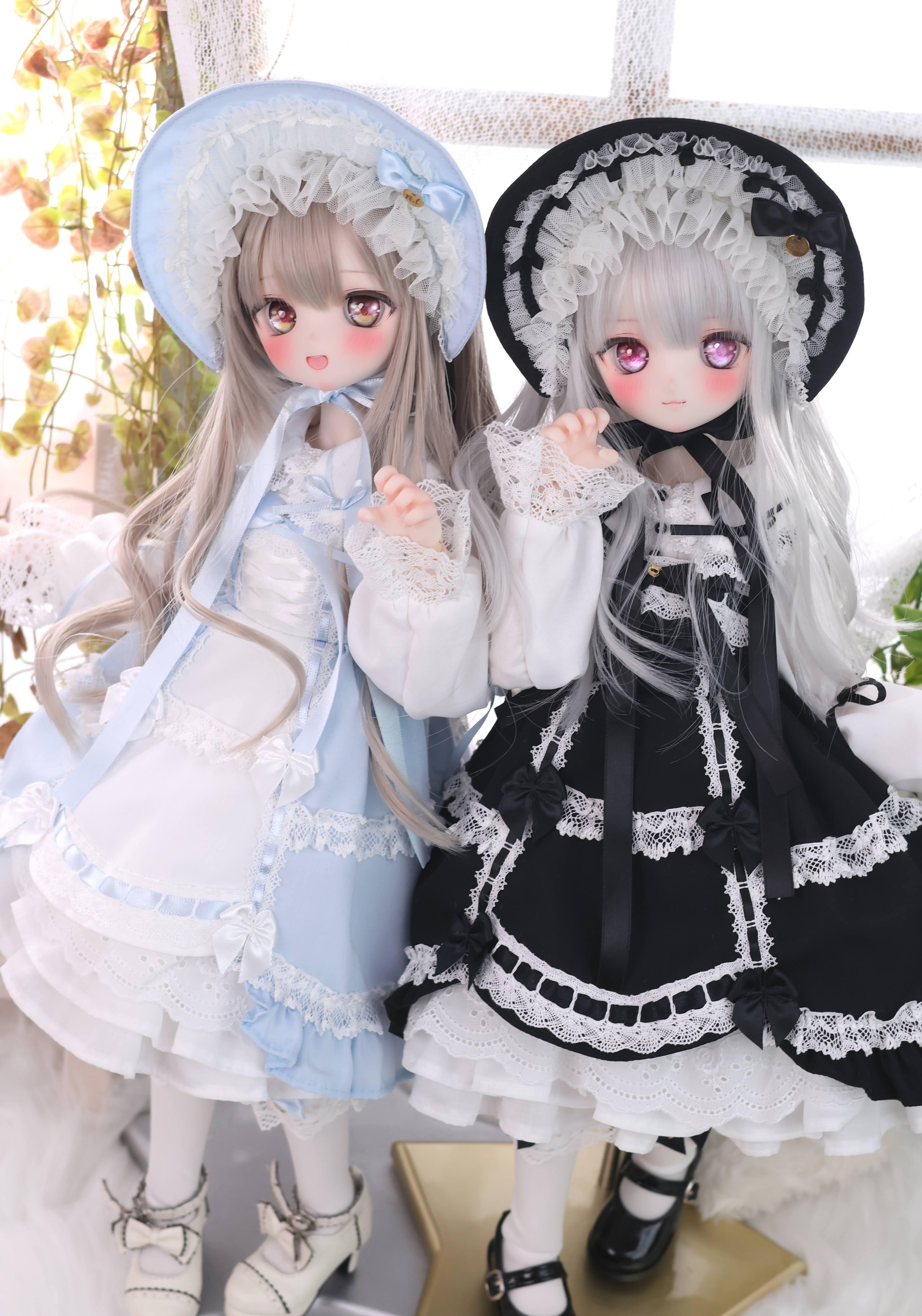 MDD / KUMAKO【懐古ロリィタちゃん（水色）】【Nostalgic Lolita-chan