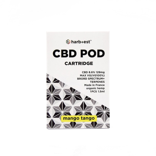 CBD POD カートリッジ 高濃度8.6%【マンゴタンゴ】