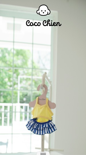 予約【coco chien】Eva Bikini Swimwear (Short)