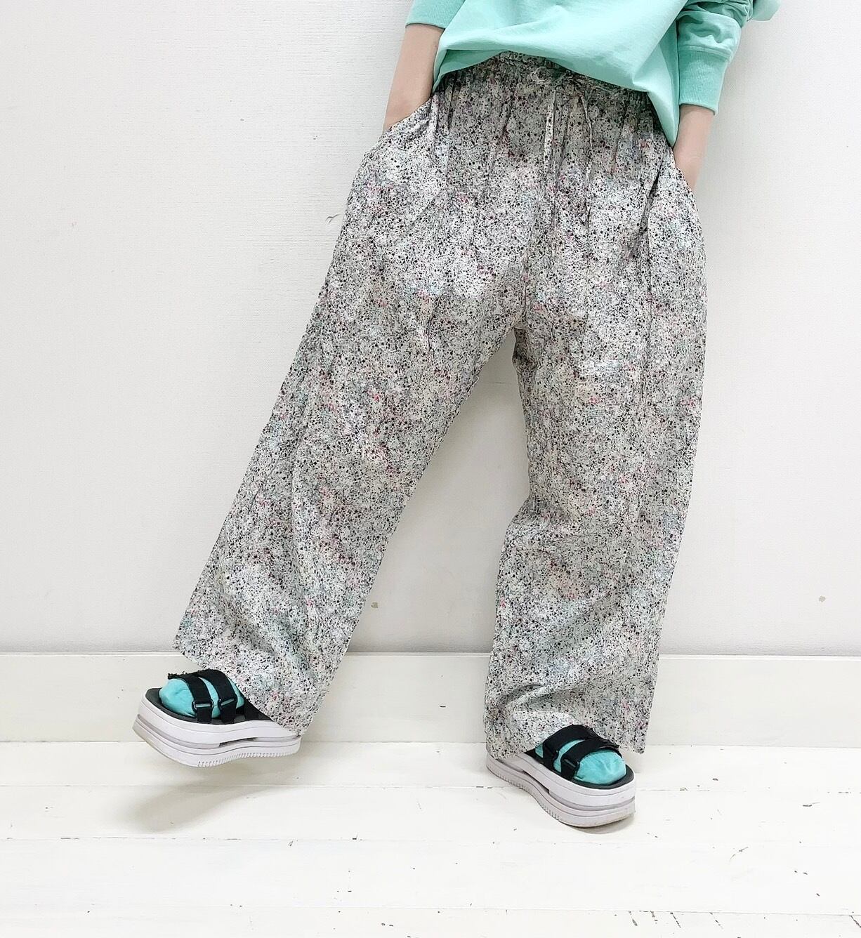 veritecoeur】リバティプリントパンツ / VC-2643 | syozikiya online shop