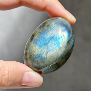 ラブラドライト パームストーン33◇ Labradorite palm stone ◇天然石・鉱物・パワーストーン