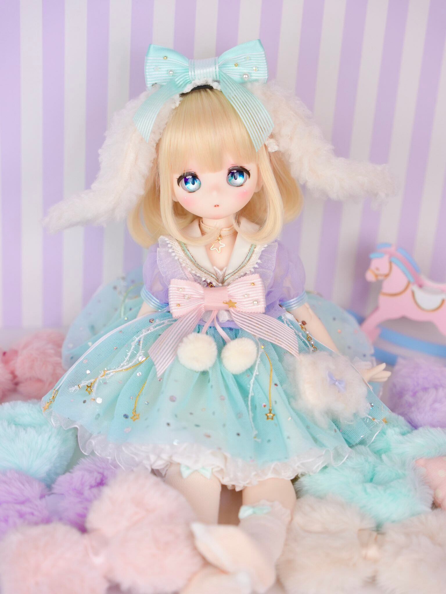 MDD / kumako対応OF【きらきら星のゆめドレス】MDD / kumako Outfit