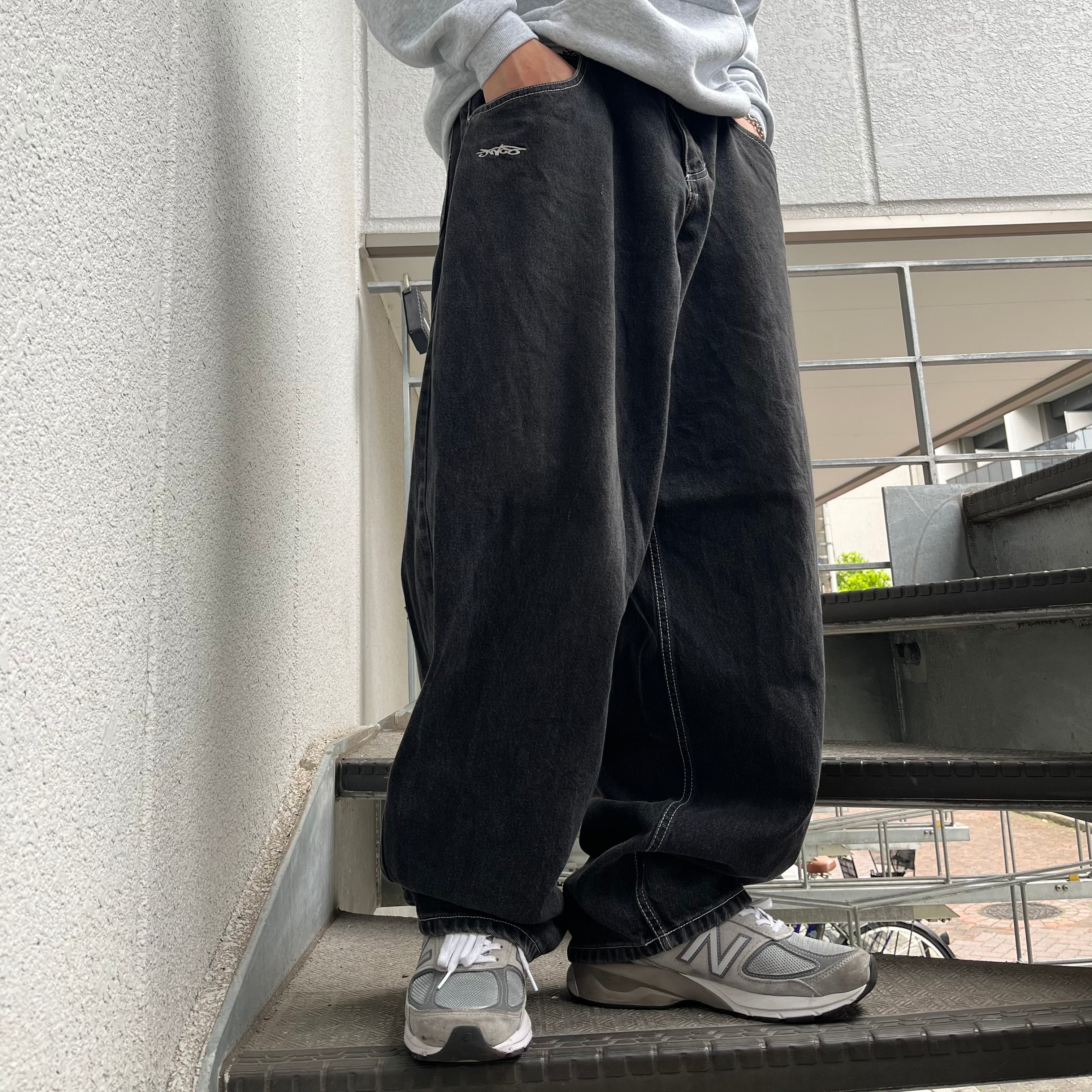 90年代 USA製 size : W38 / L32【 JNCO 】バギーデニム デニムパンツ ...