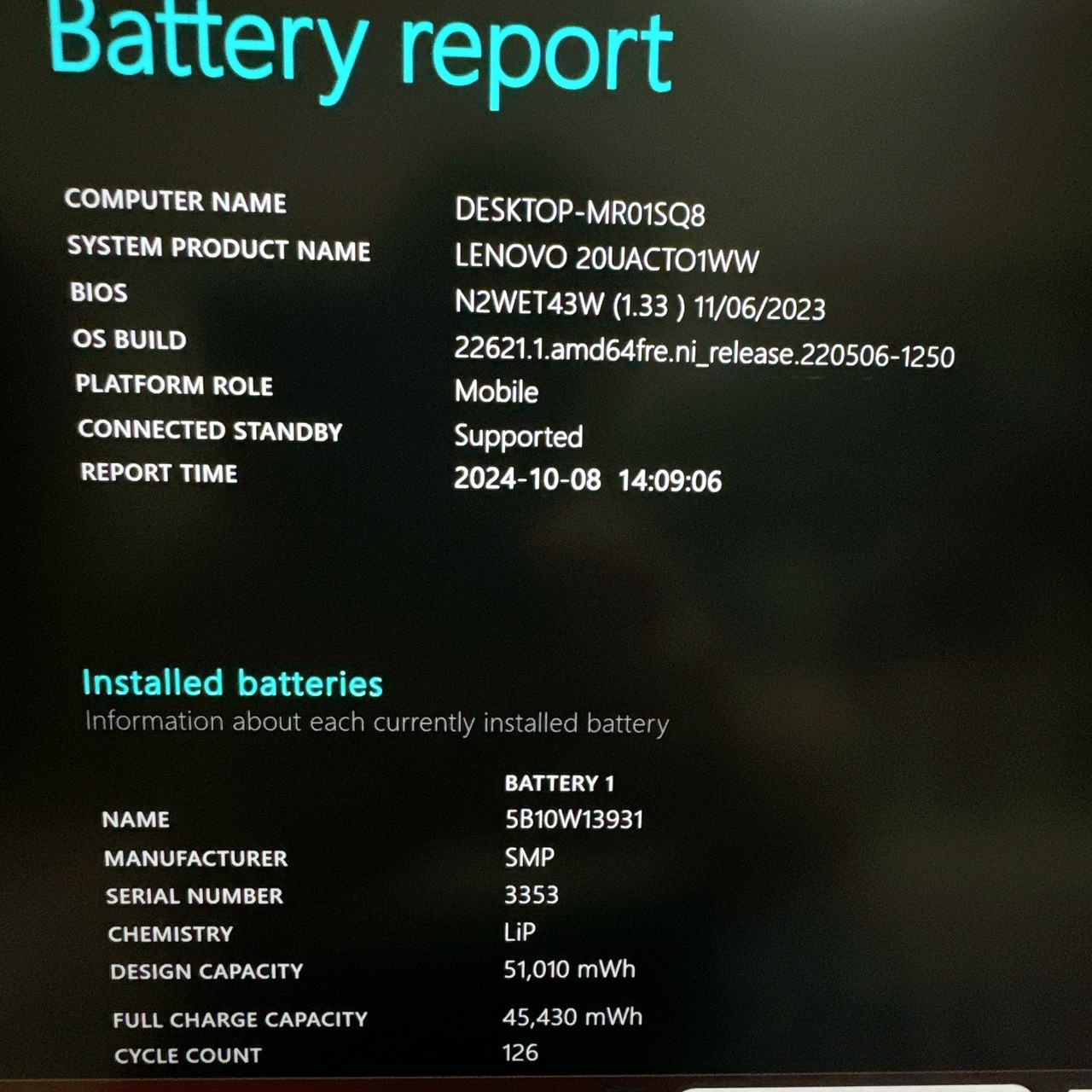 2020年式 Lenovo Thinkpad X1 Carbon Gen8 第10世代 Intel Core i7 / メモリ16GB / SSD256GB / 14インチディスプレイ