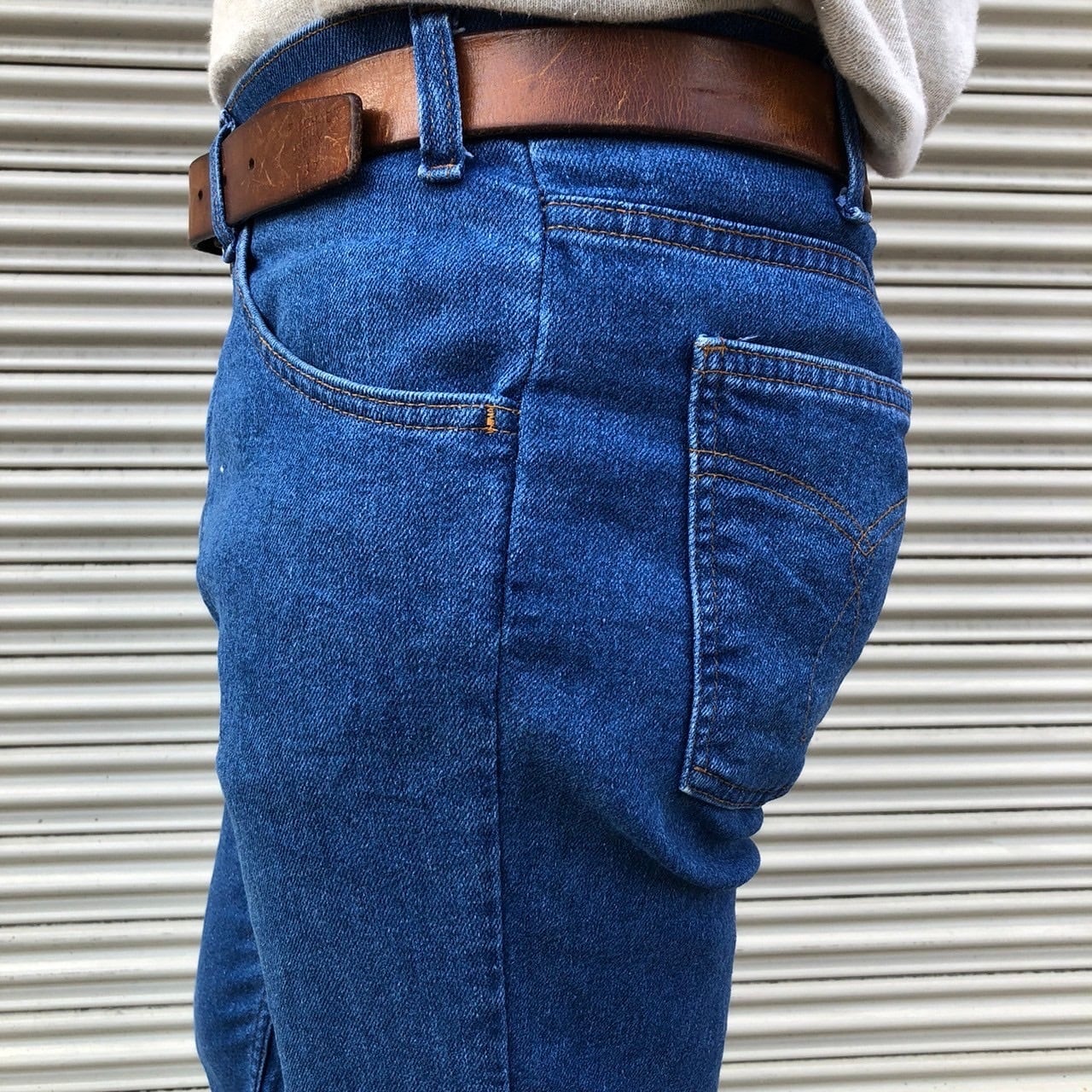 濃紺 USA製 80s Levi's WITH A SKOSH MORE ROOM ストレート 濃紺 USA製 80s Levi's WITH A SKOSH MORE ROOM ストレート