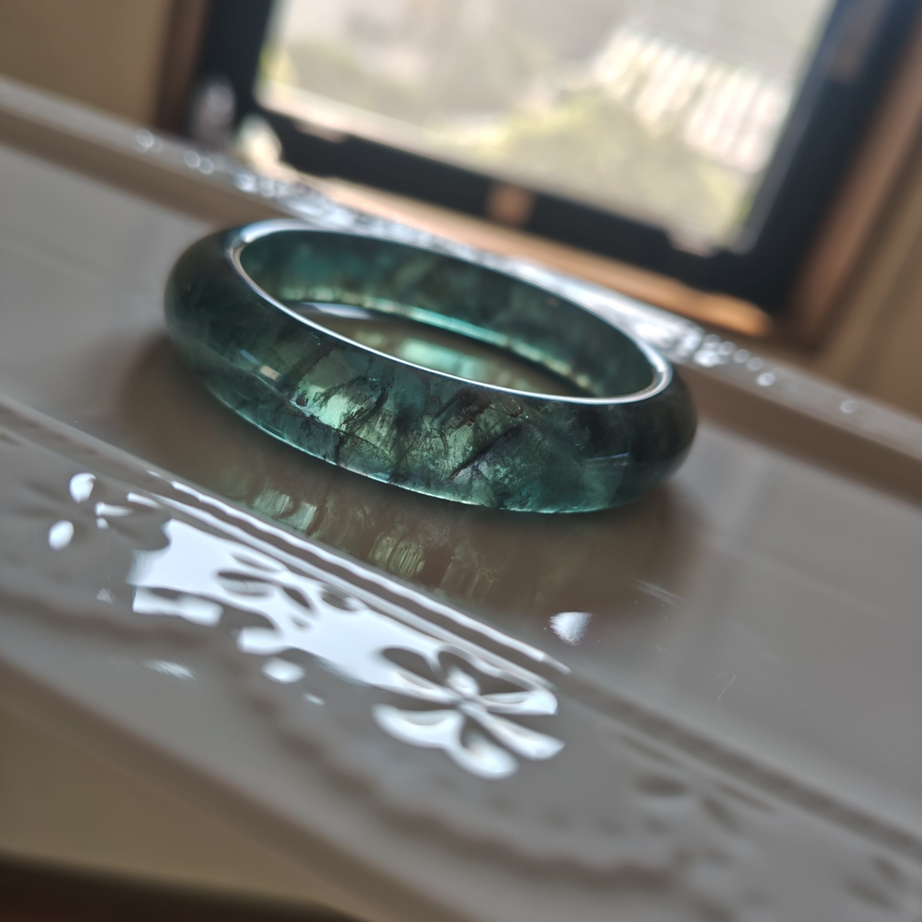 専用です♡①水晶くり抜きバングル 水晶 くり抜きバングル | 天然石 〜言霊〜 楓