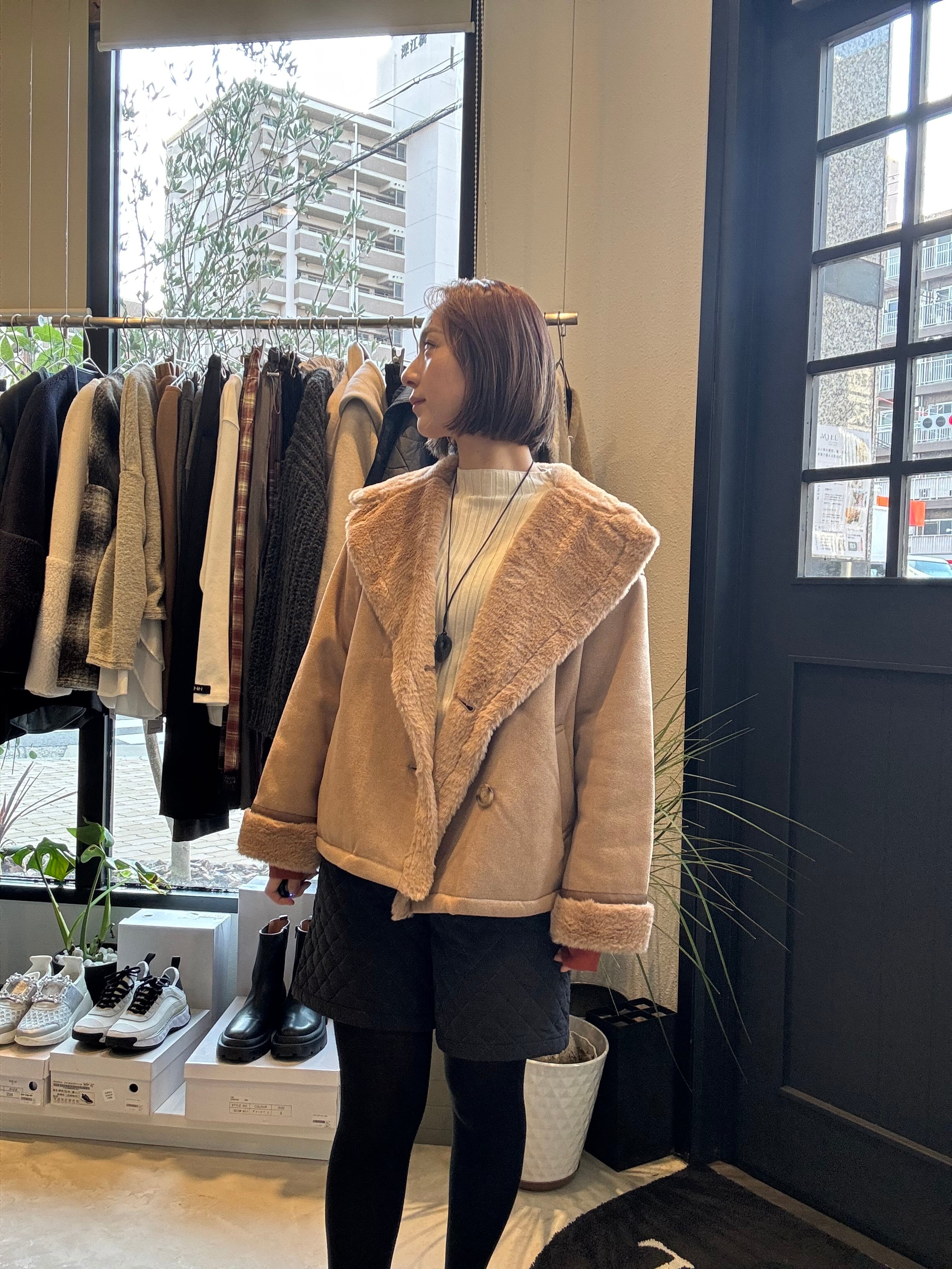 【SELECT】フェイクムートンコート