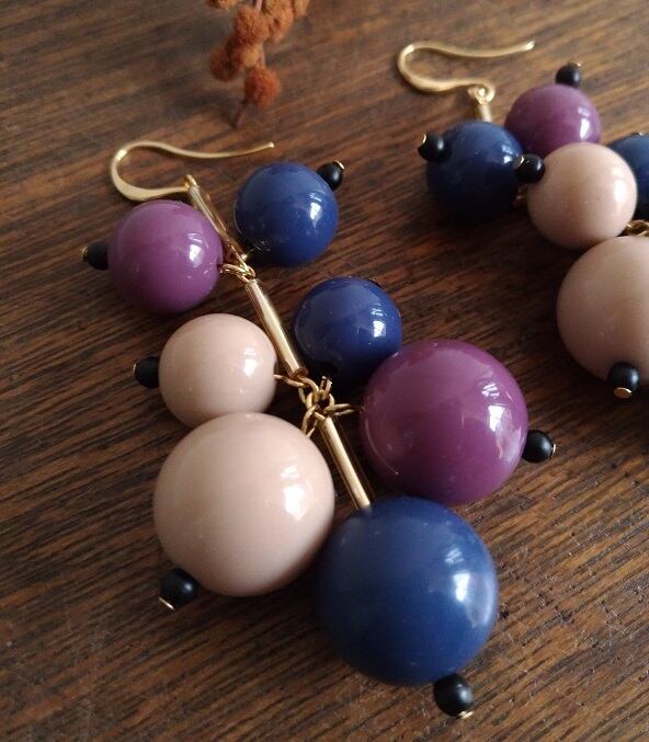 【SALE】大人色つぶつぶピアスorイヤリング