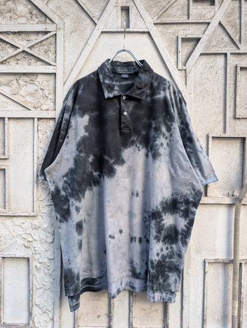 "RALPH LAUREN" tie dye polo shirt