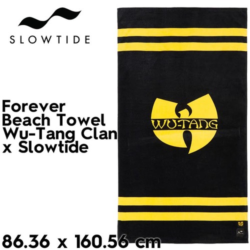 ビーチタオル バスタオル SLOWTIDE スロータイド Forever Beach Towel | Wu-Tang Clan x Slowtide STRP032 日本代理店正規品