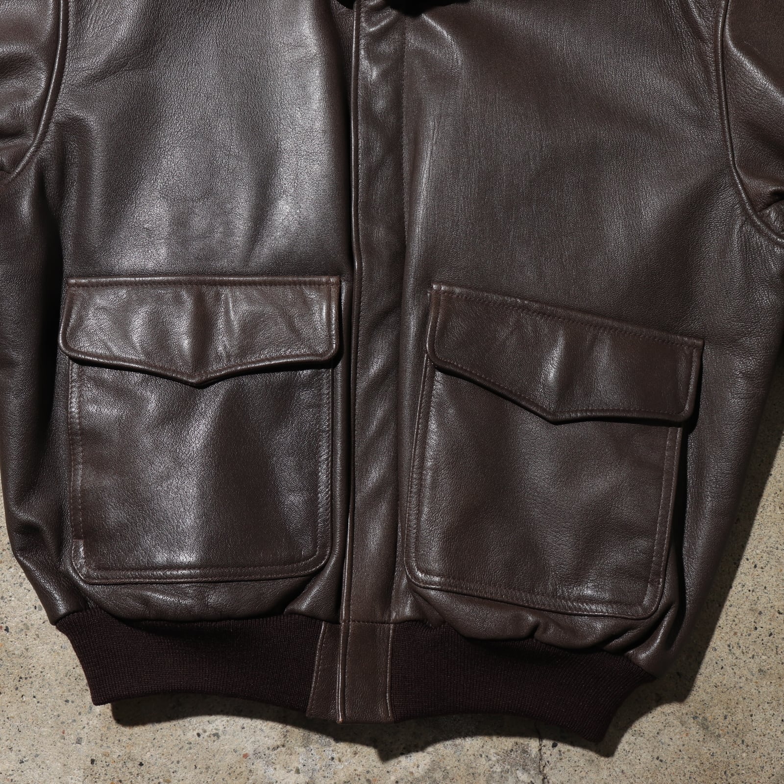極美品 L エルエルビーン USA A-2 レザージャケット L.L.Bean 