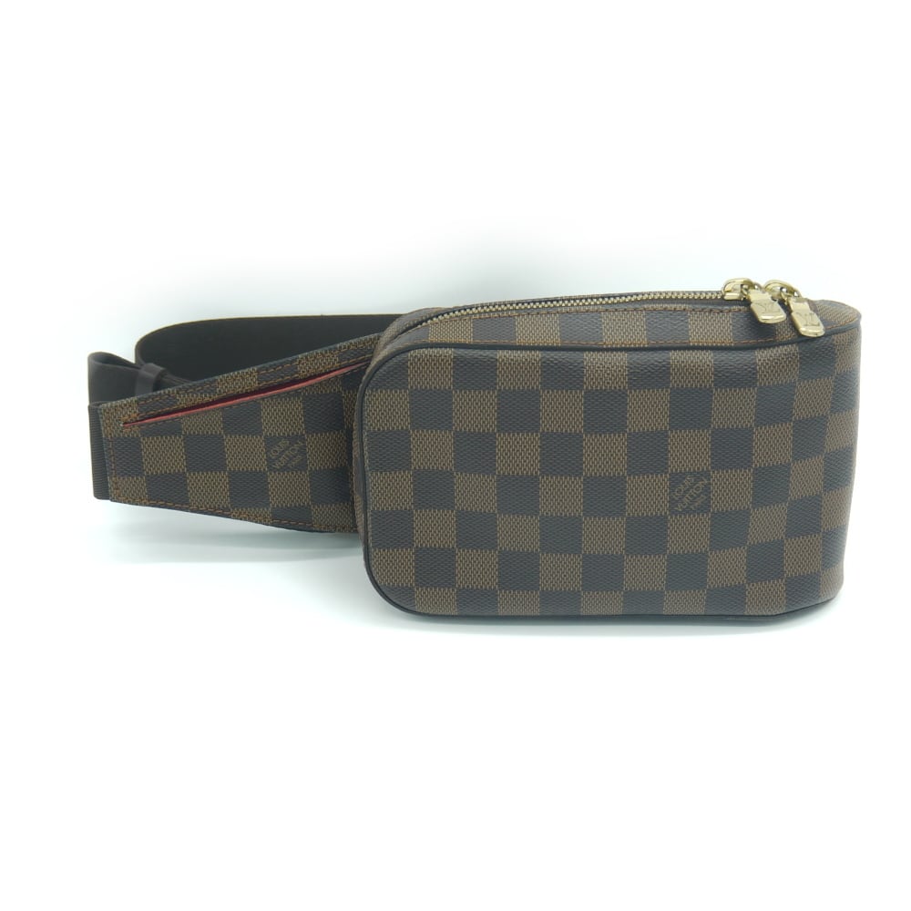 LOUIS VUITTON ルイ ヴィトン ジェロニモス ダミエ エベヌ ボディバッグ N51994 Y02704