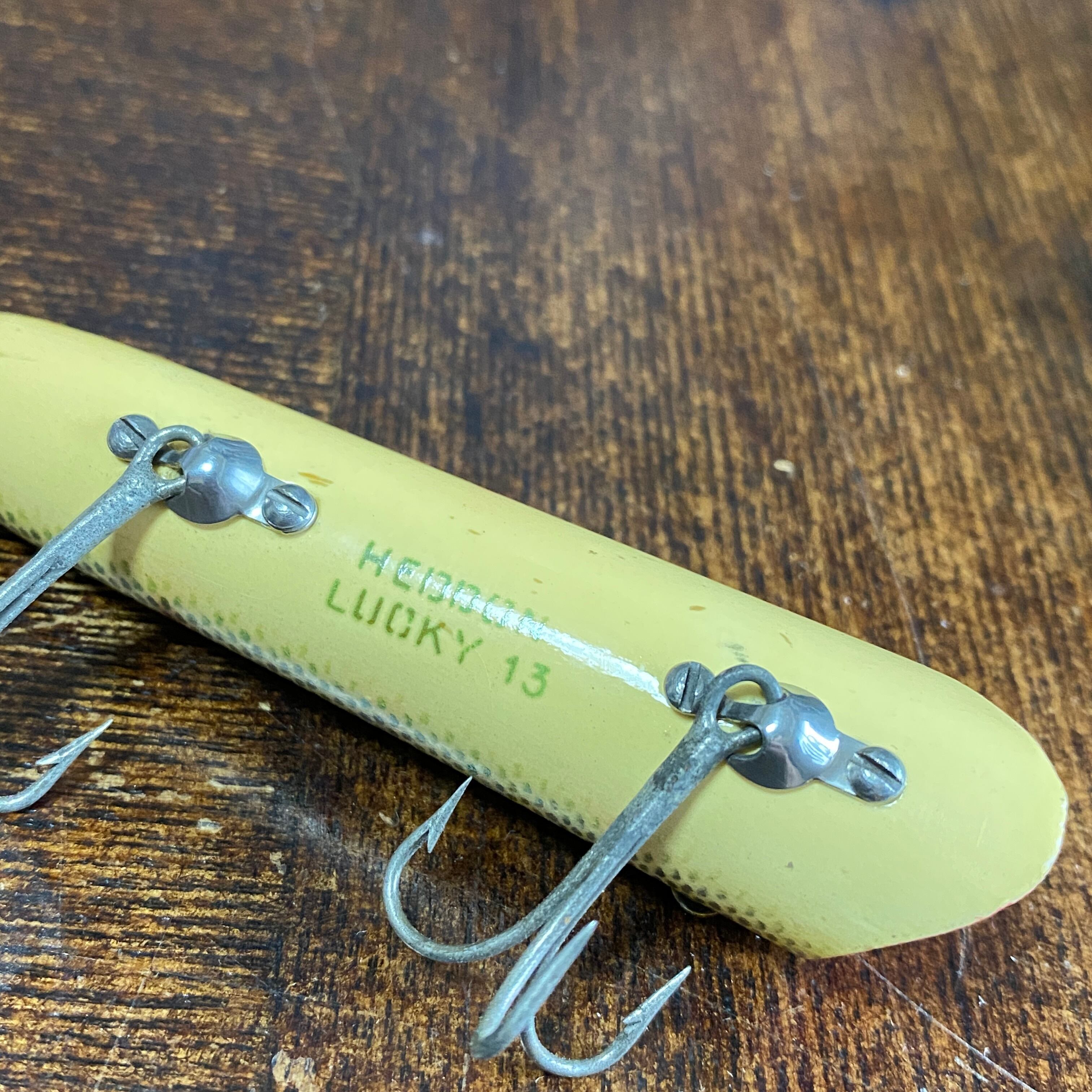 30s HEDDON Lucky13 / オールドヘドン ラッキー13 ビンテージルアー