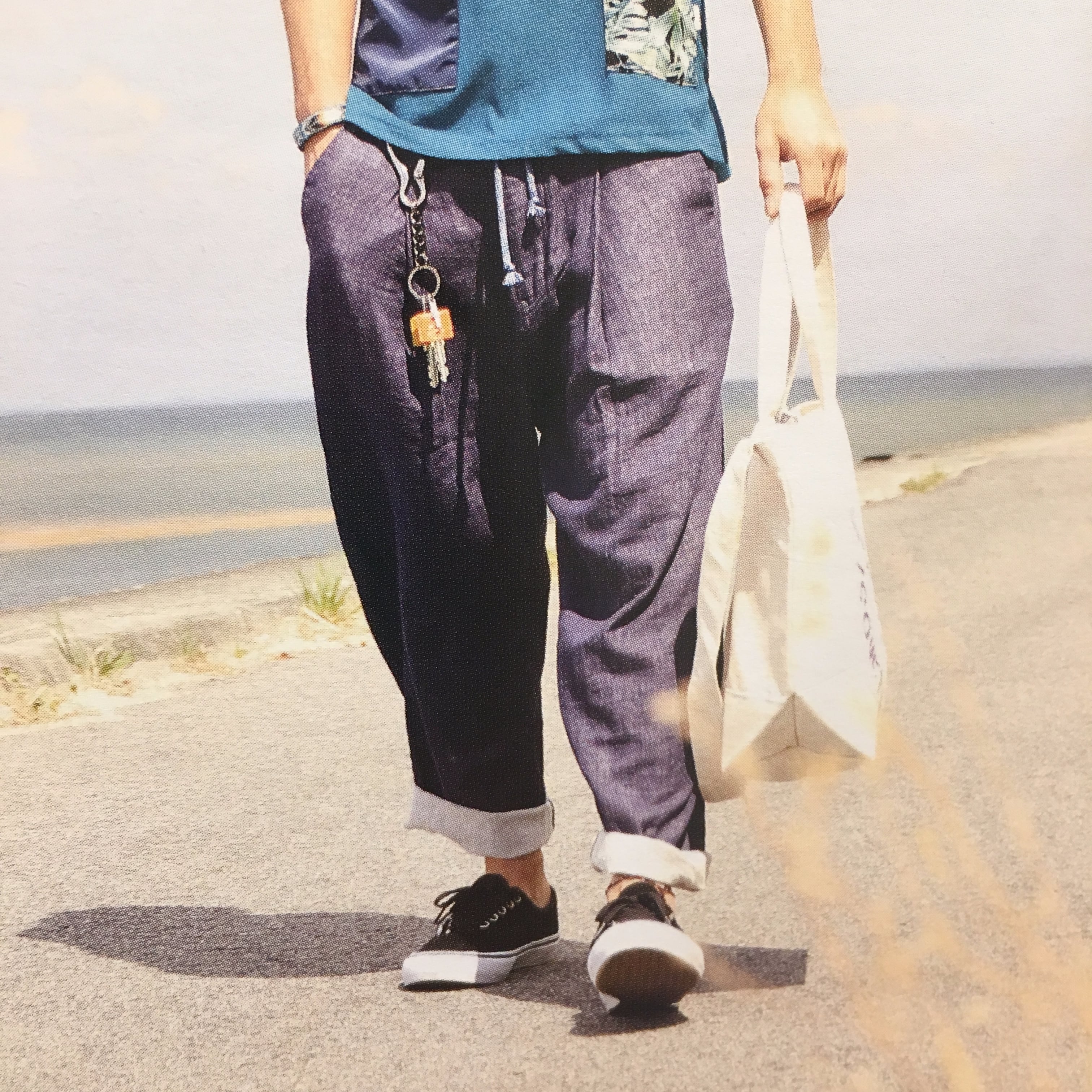 セール対象商品 - quolt クオルト TOP-GAUZE PANTS トップガーゼパンツ