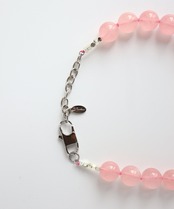 ローズクォーツネックレス/024048　S