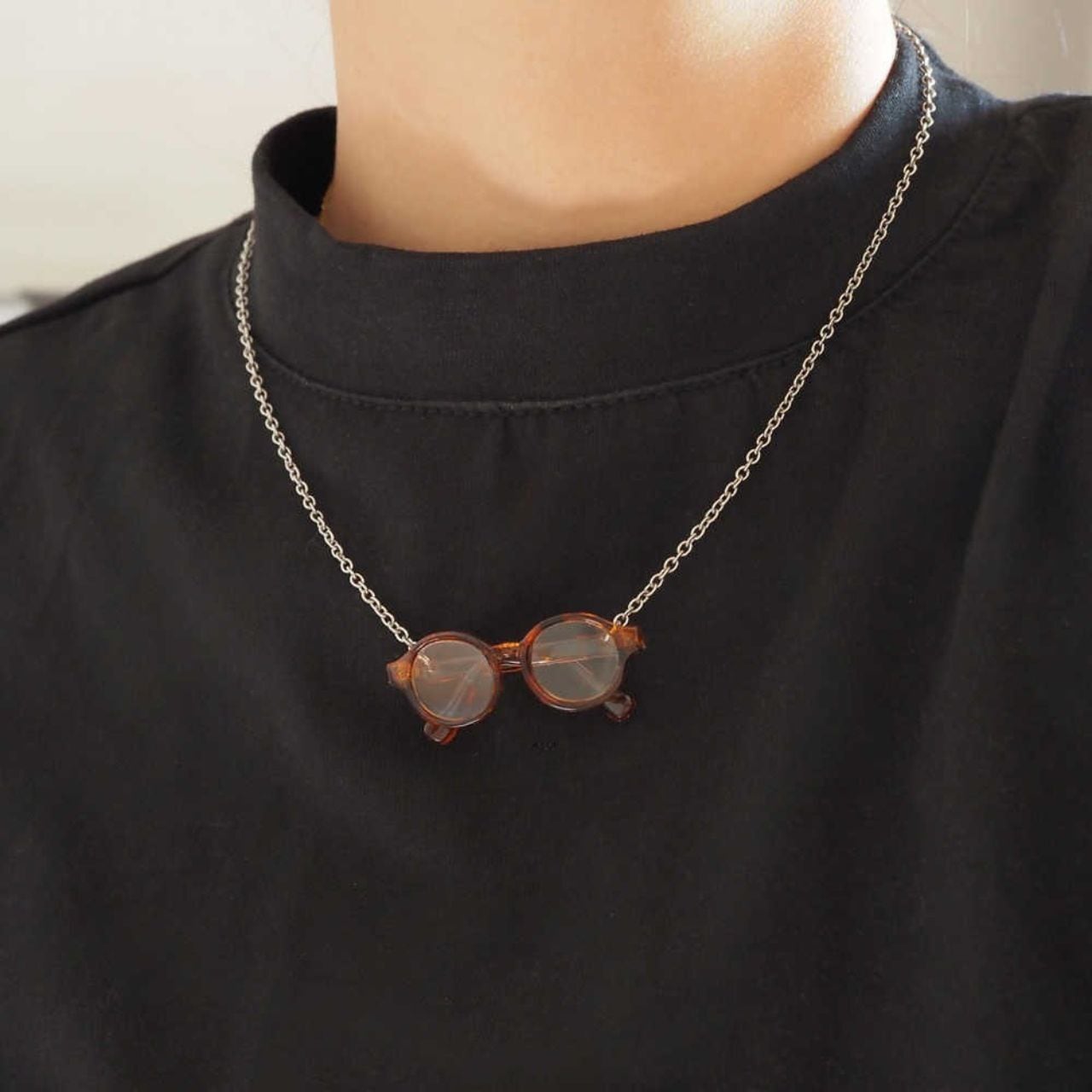 ミニマルグラスネックレス G184