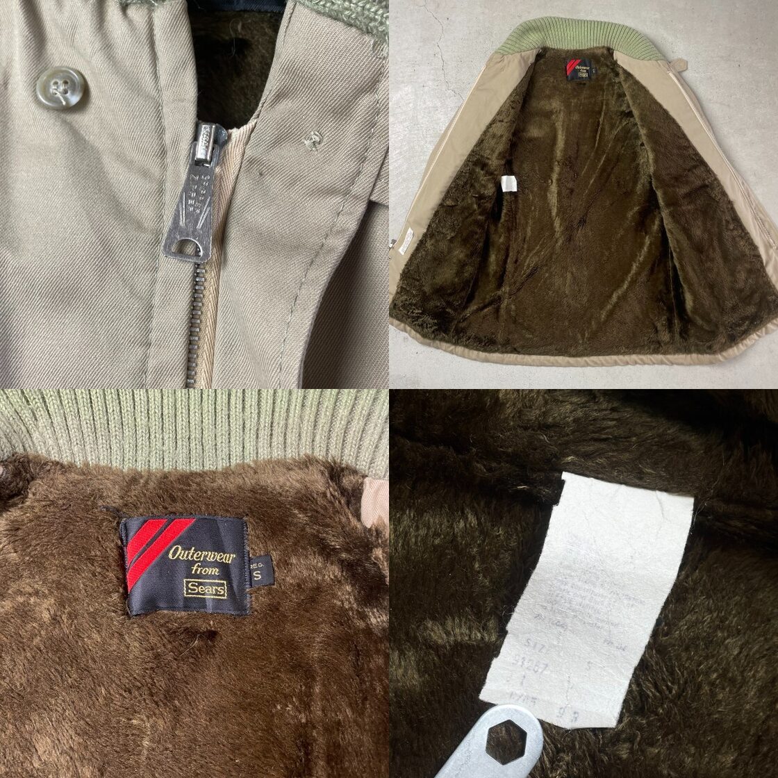 70年代 Outerwear from Sears シアーズ ファラオジャケット コート 