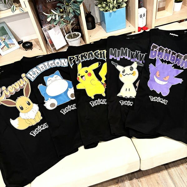 ポケットモンスター カビゴン ブラック Tシャツ Lサイズ アパレル