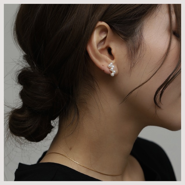 Earring/Pierce -Gold-