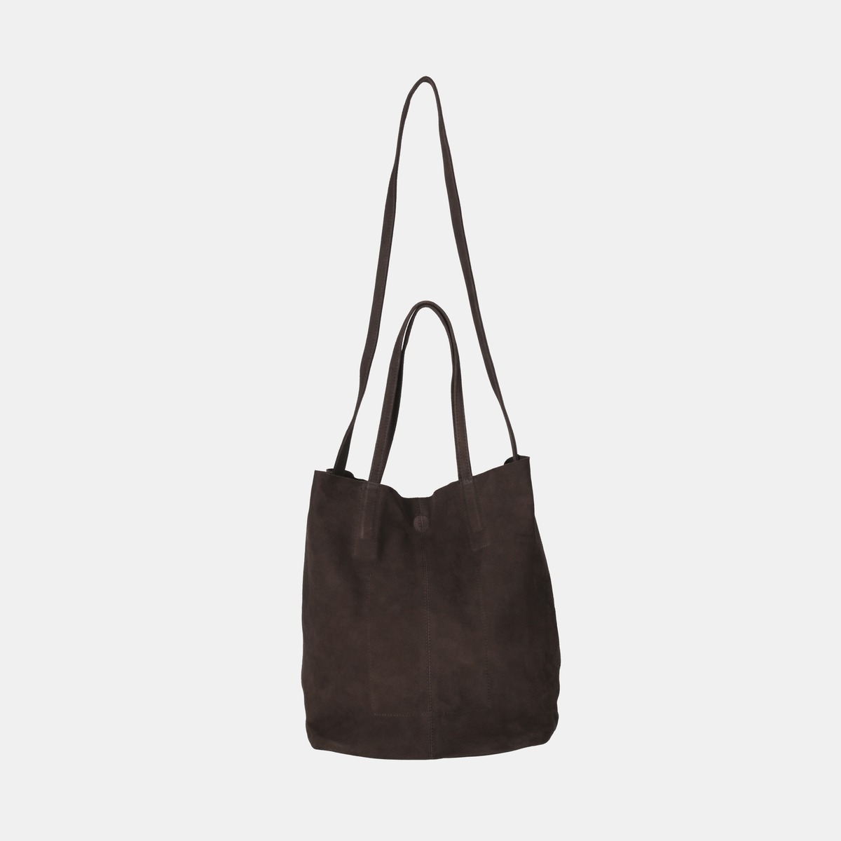 3WAY MEDIUM TOTE（M）OIL SUEDE DARK CHOCO | Morphee（モルフェ）