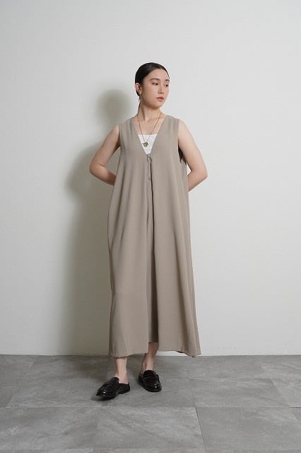 オーバータックジョーゼットワンピース 604497 CYAN TOKYO シアントーキョー 7月下旬~8月中旬入荷予定 4月展示会
