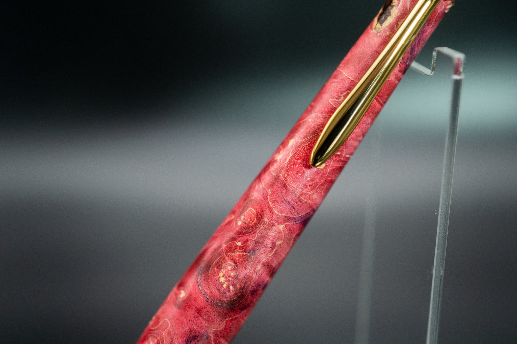 スタビライズウッド メイプル瘤杢 gold MP