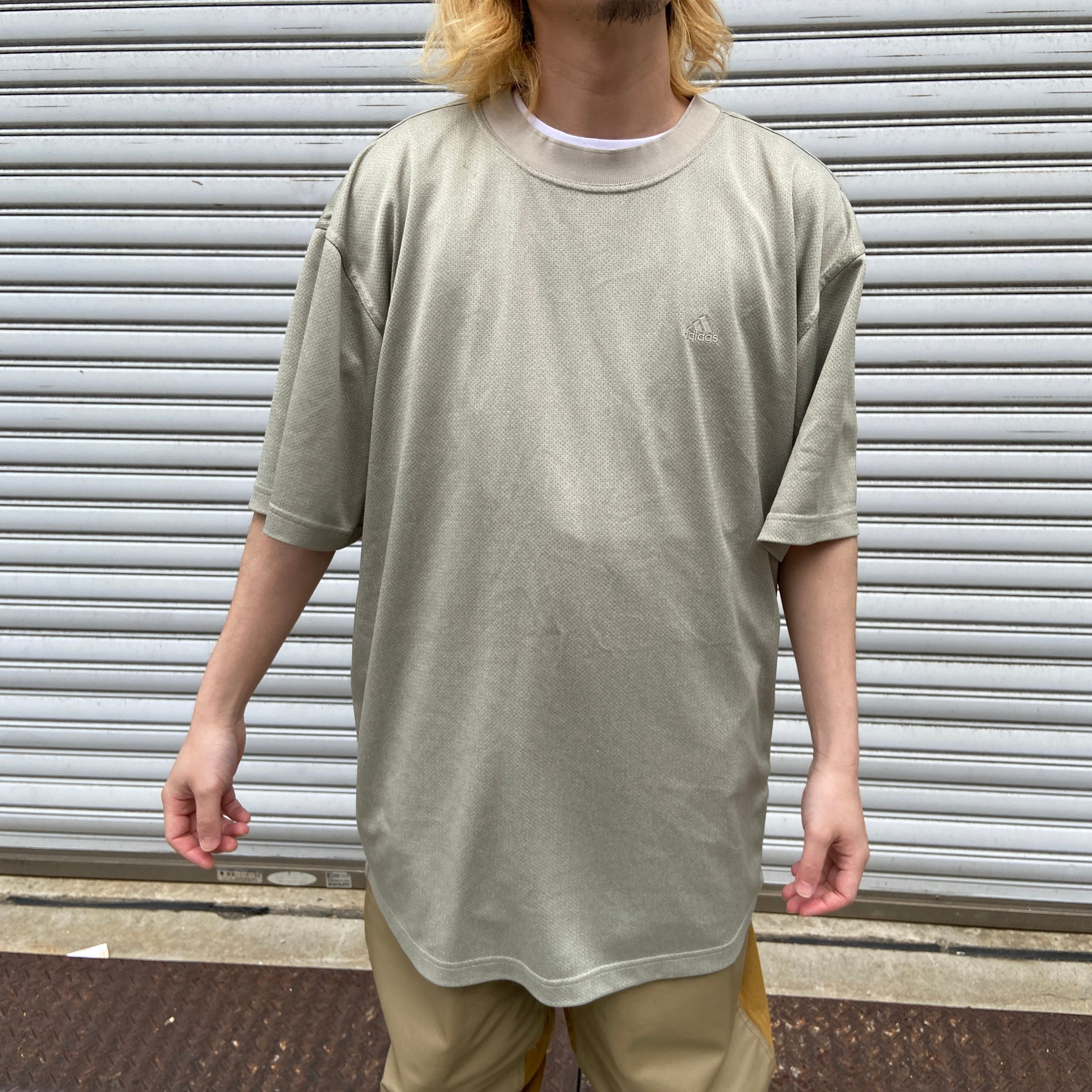 【ADIDAS】アディダス 90s S/S Tee メッシュ地 デカロゴ