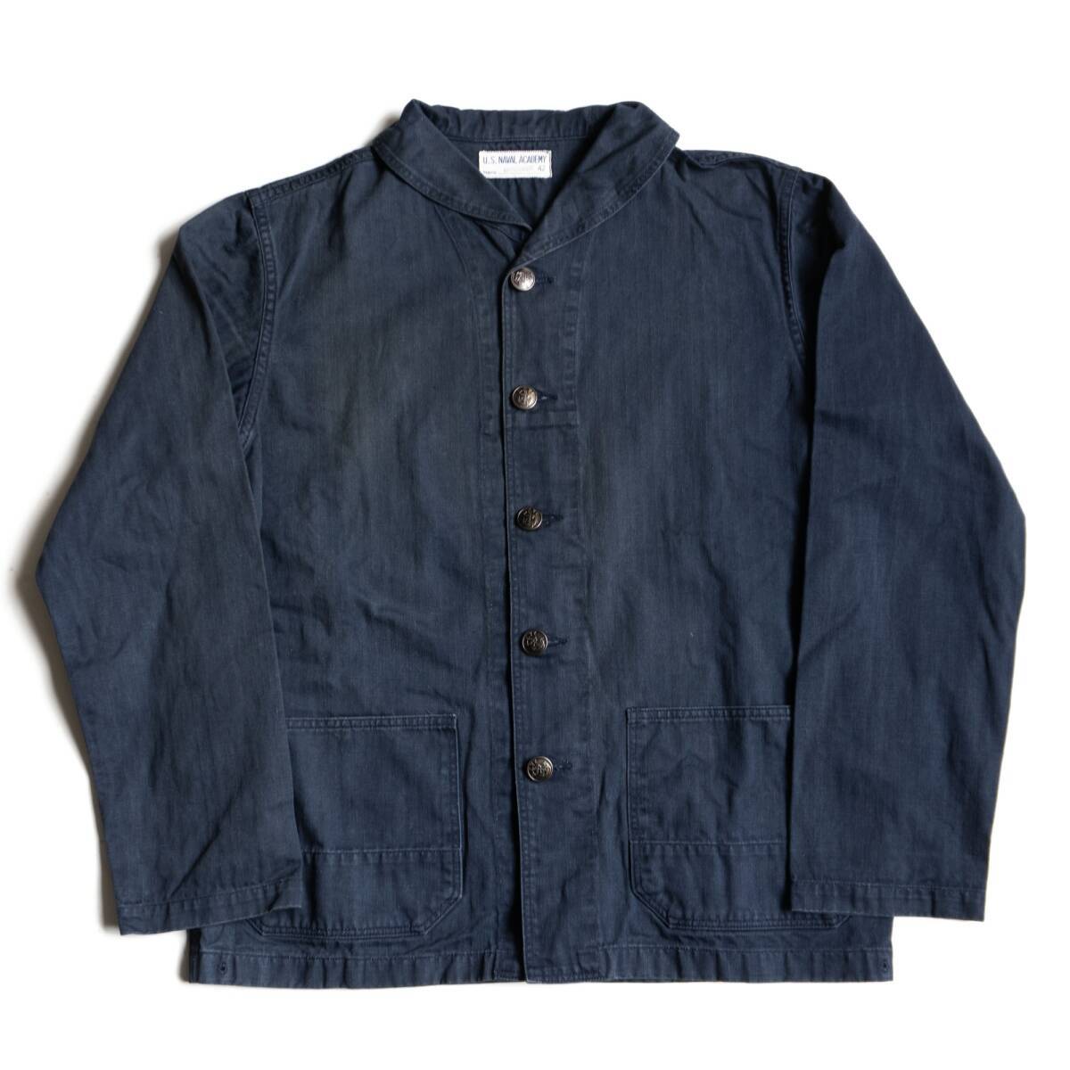 WAREHOUSEウエアハウスUSARMYカバーオール40濃紺美品 メンズ WAREHOUSEウエアハウスUSARMYカバーオール40濃紺美品