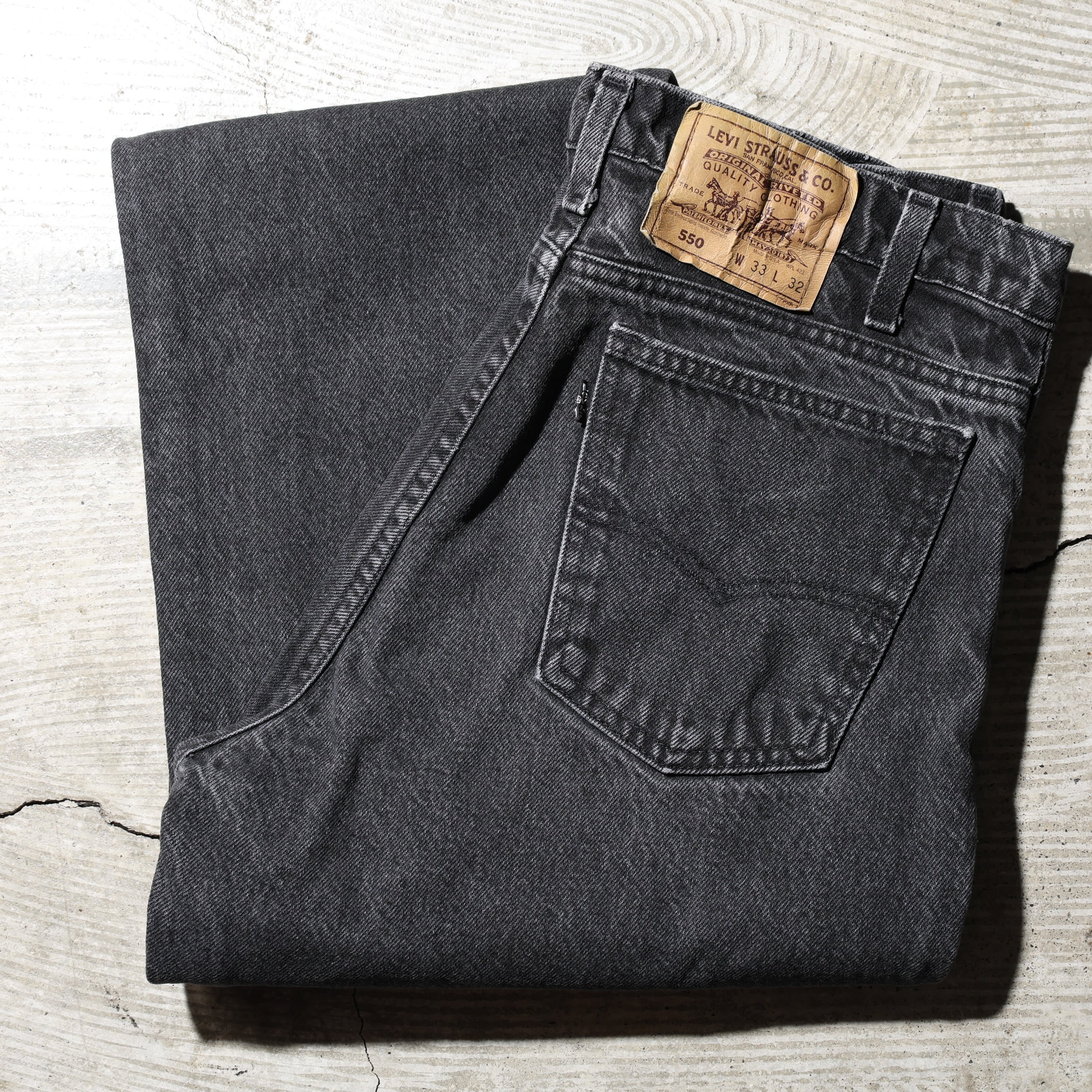 80s】US.Levis リーバイス 42TALONジッパー 42タロンジップー ボタン裏