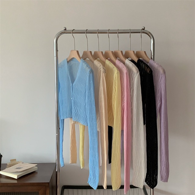 short cutting カーディガン