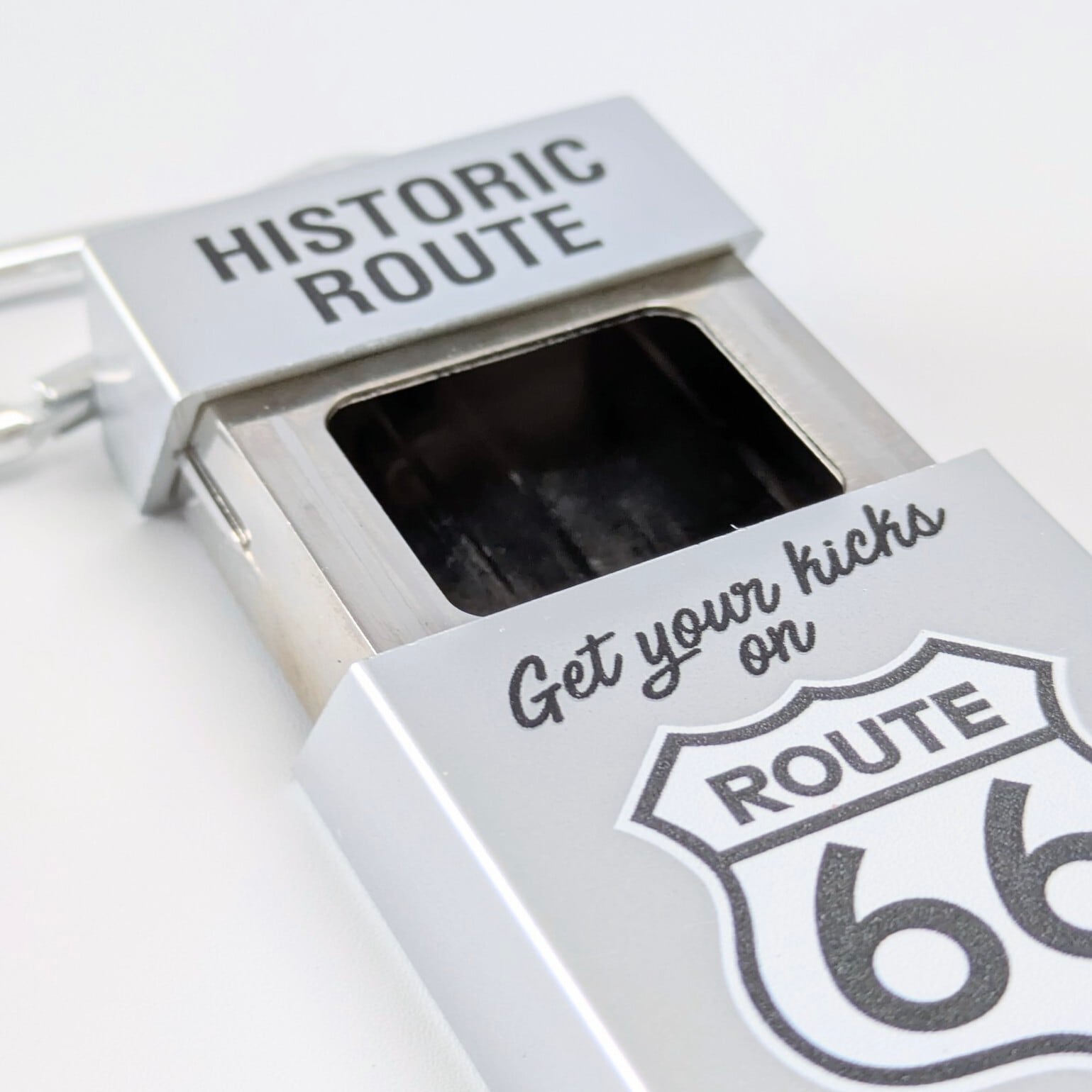 Route 66 ( ルート66 ) 】 Portable Ashtray / 携帯灰皿 / カラビナ