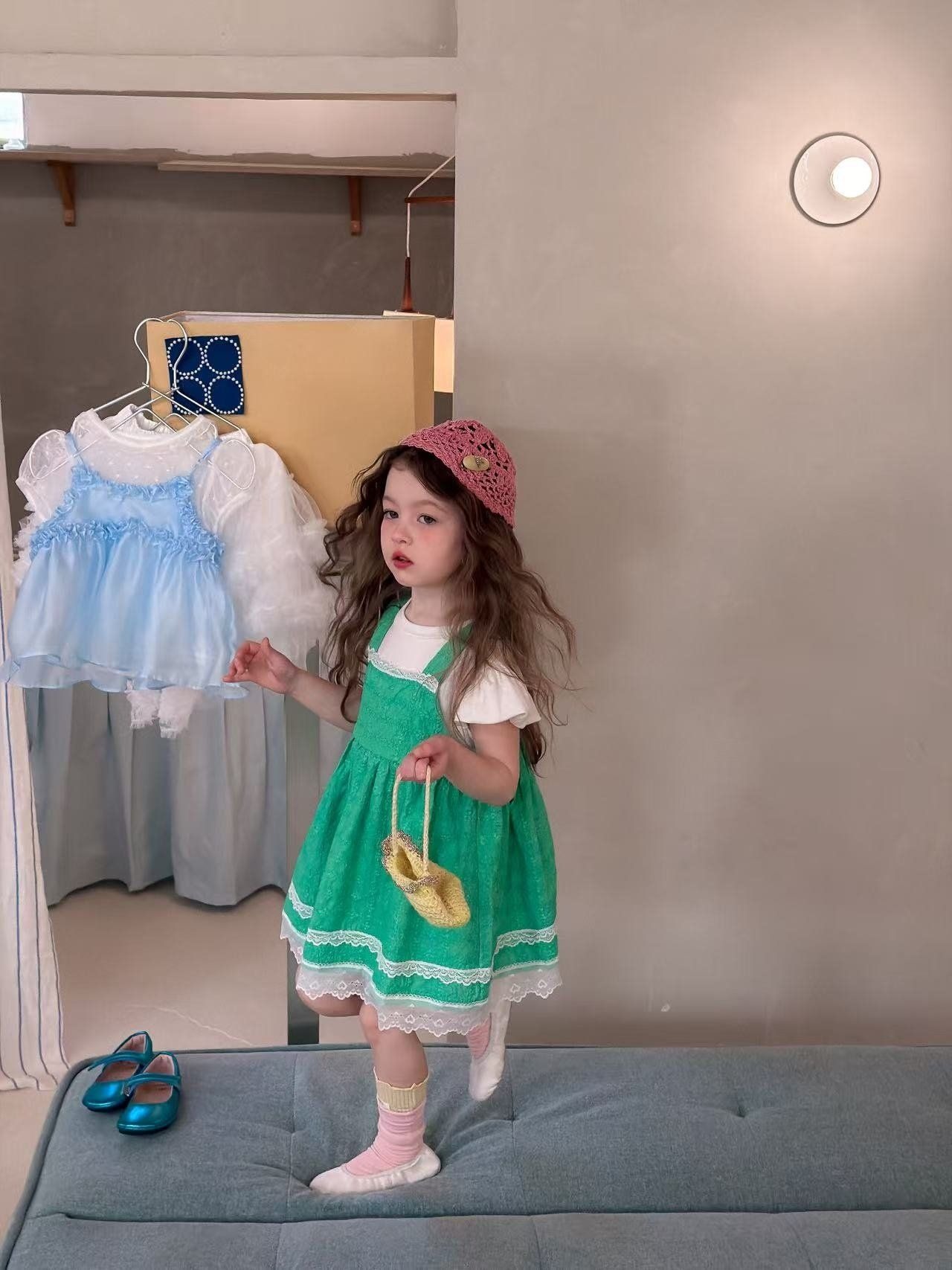 [aiai] Green Teeara Dress / [아이아이] 그린티아라원피스