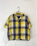 60s Archdale Italian Collar Cotton Shirt Jacket