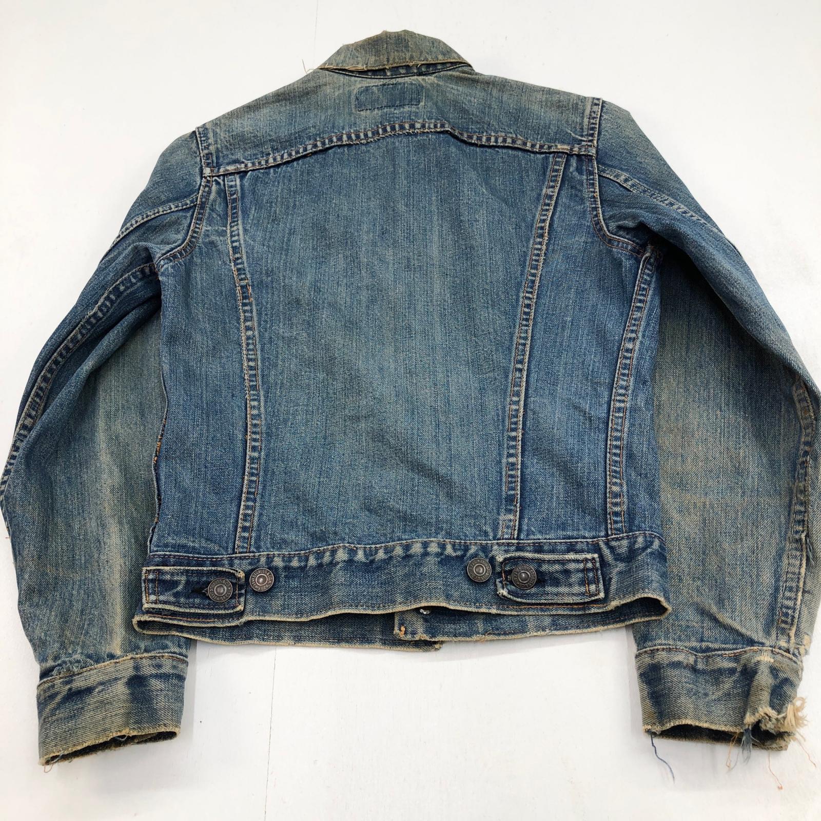 LEVI'S リーバイス 60年代 USA製 70505 4th BIG E 不均等V おそらく