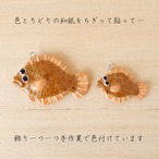 和紙小物/アクセサリー『ヒラメ』