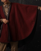 1970-80's Saint Laurent- Rive Gauche / Color Block Cape