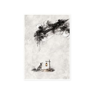 A4｜Dalmetian, Lantern（フレームなし）