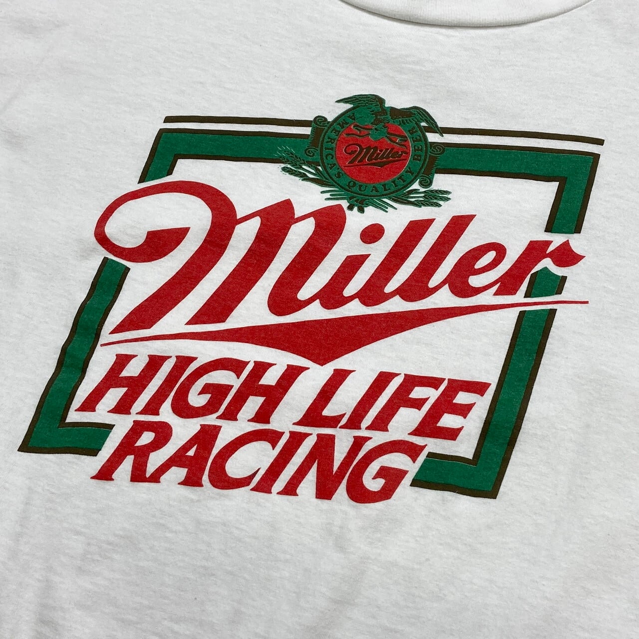 90年代 USA製 MILLER HIGH LIFE RACING ミラービール アドバタイジング 
