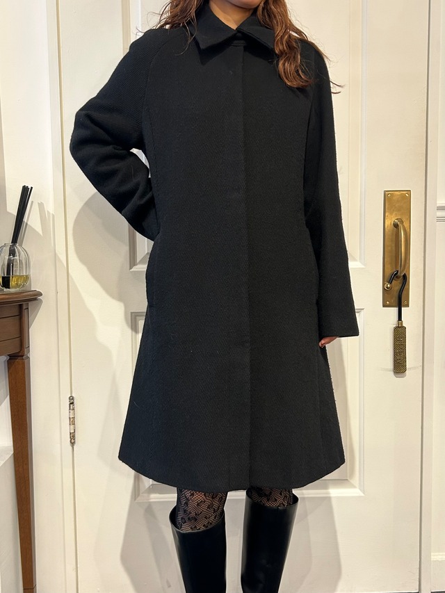Max&Co. / vintage black long coat.