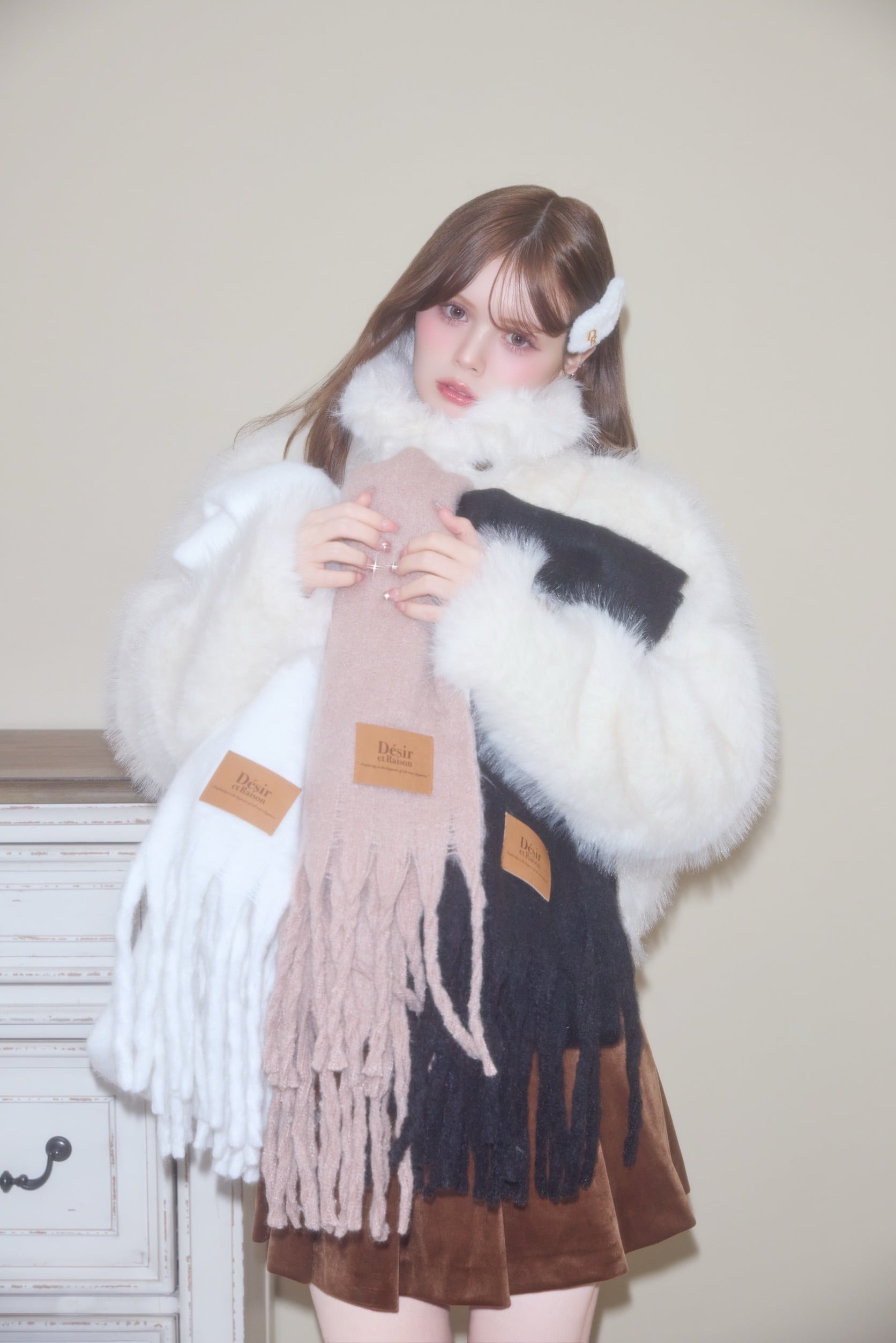 volume fringe muffler | Désir et Raison