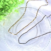 【まもなく入荷！予約受付中】191N ステンレスブロックチェーンネックレス　★　timelesz寺西拓人さん、JO1河野純喜さん、SixTONES京本大我さん・松村北斗さん着用