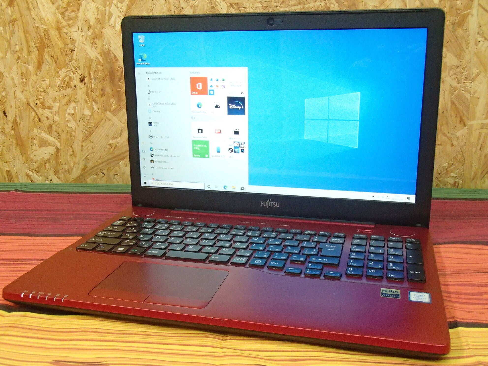 ランクC】Fujitsu FMV LIFEBOOK AH53/B2 FMVA53B2R Core i7-7700HQ