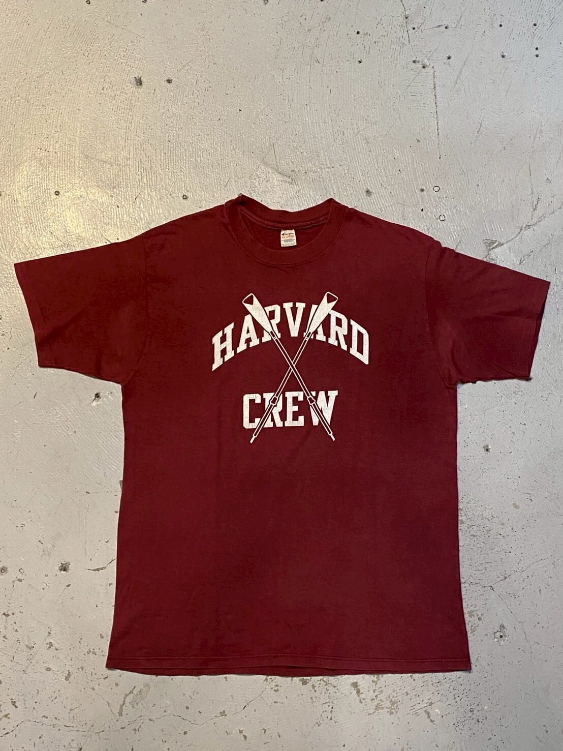 VINTAGE 80's トリコタグ CHAMPION T-SHIRT HARVARD CREW MADE IN USA