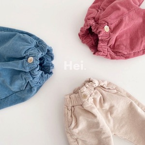 «sold out»«Hei» ボタンコーデュロイパンツ 3colors