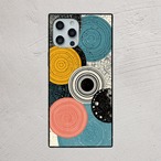 受注生産 iPhoneケース 惑星円盤のカラフル星図｜天体図 STAR007B