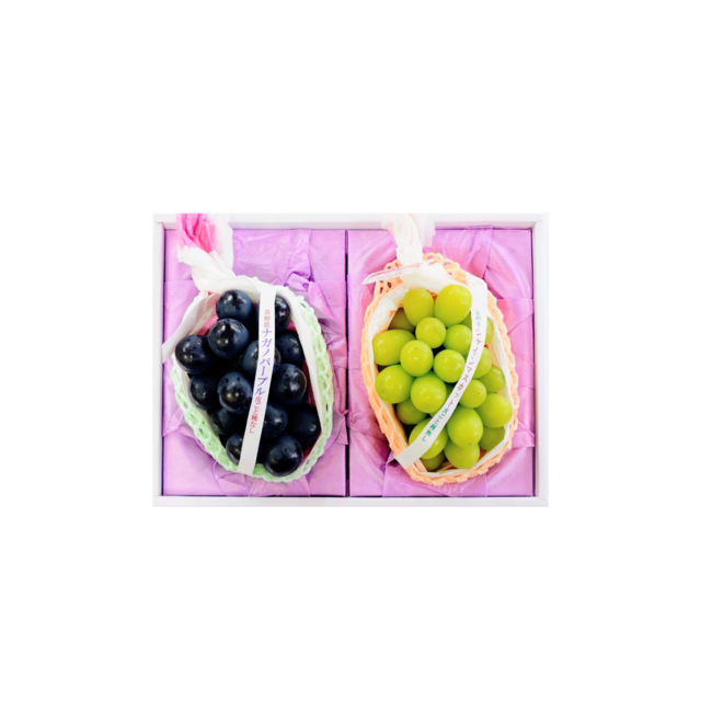 【果物専門店が選ぶシャインマスカット＆ナガノパープル】1箱　※包装・御熨斗無料