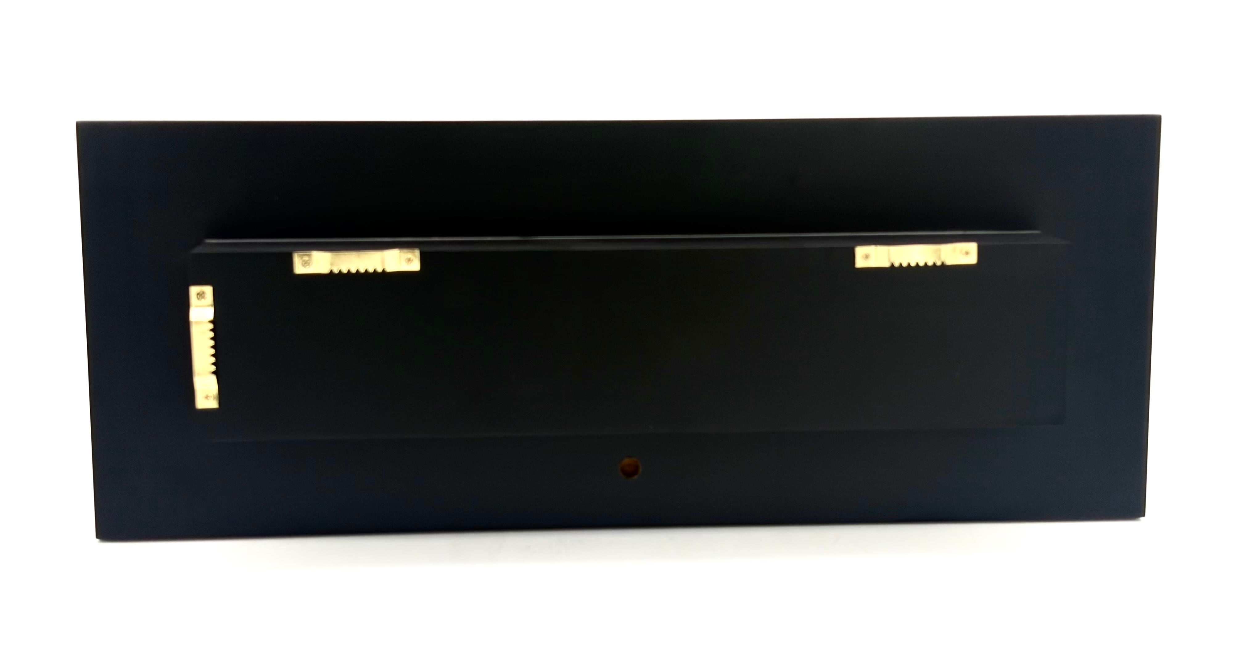 紀州備長炭 インテリア フレーム 『炭双華』type A額 40cm×15.5cm