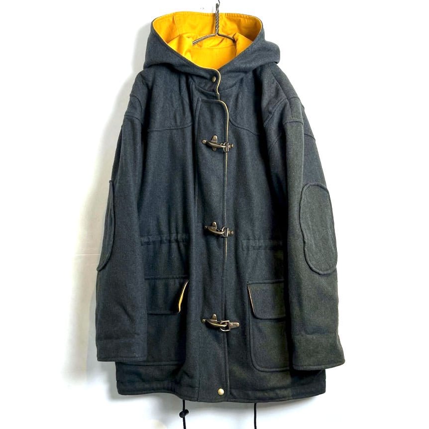90s~ euro Vintage hooded fireman coat