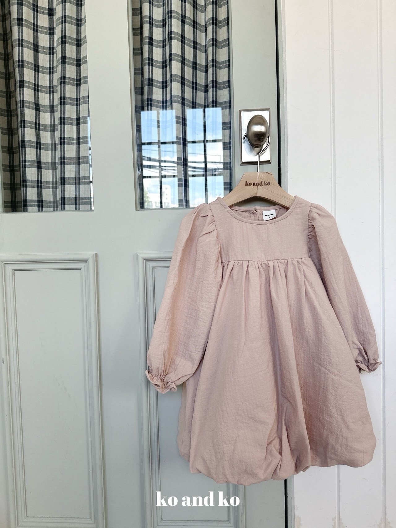 韓国子供服 / 26Autumn / 〖取寄〗ko and ko / パンプキンワンピース / ベビー服 / キッズ服 *XXS~L*